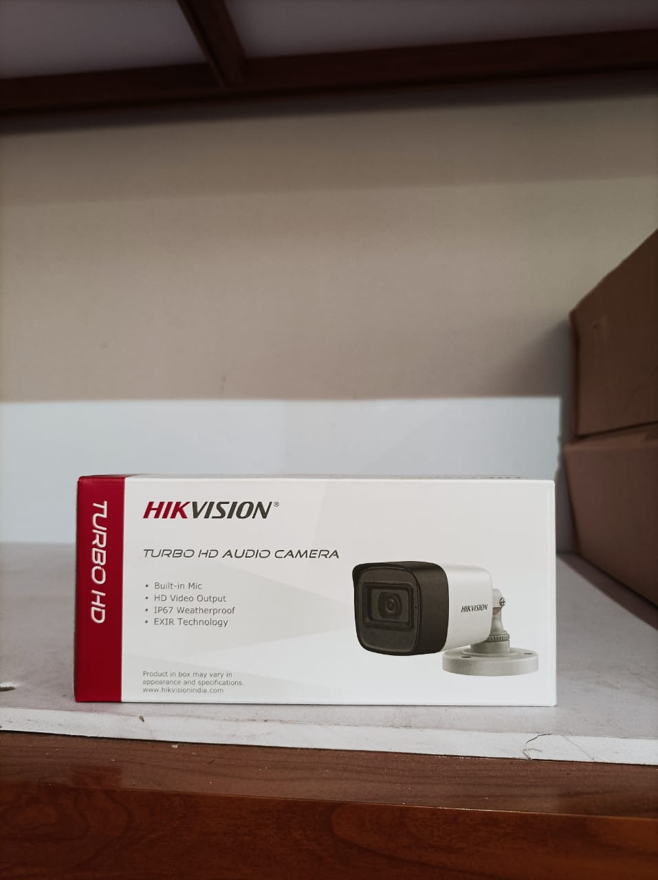 hikvision turbo hd audio camera